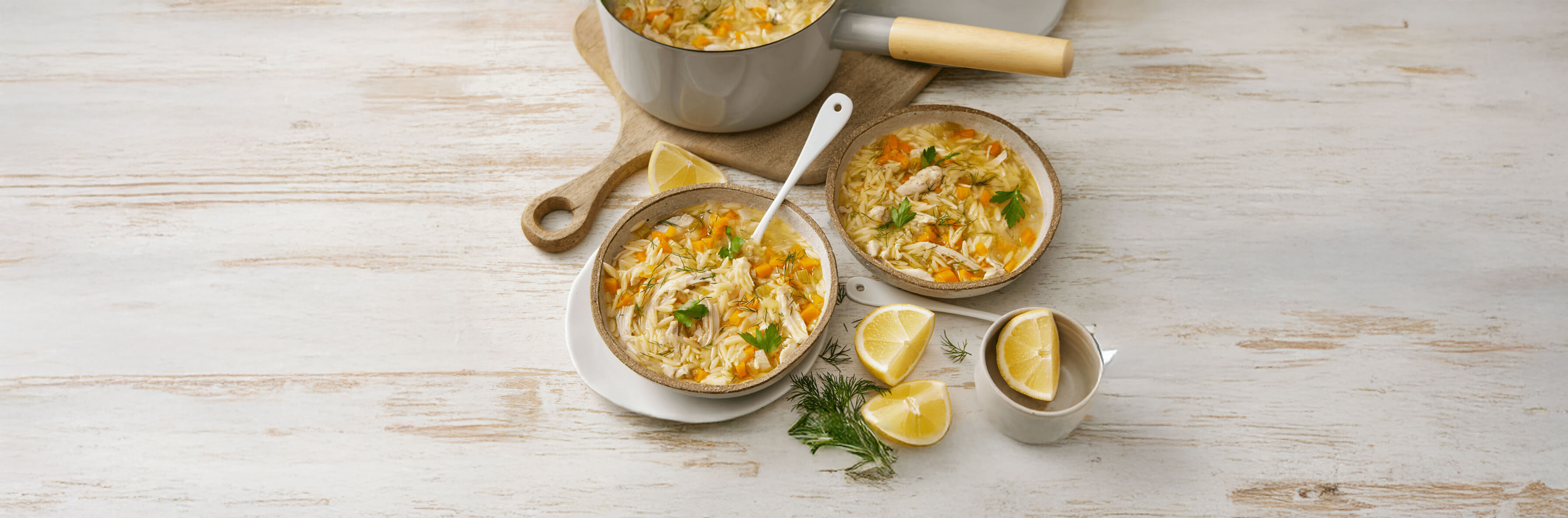 Chicken and Risoni Soup